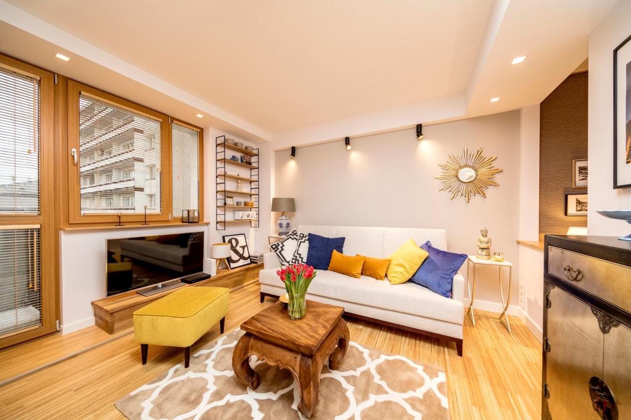 Golden Apartment With Air Condition By Your Freedom ワルシャワ エクステリア 写真