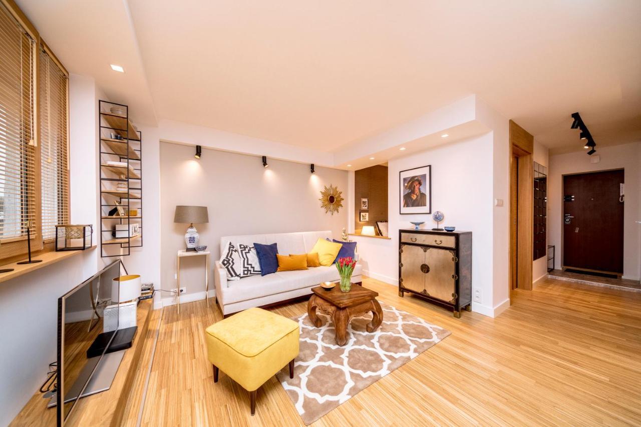 Golden Apartment With Air Condition By Your Freedom ワルシャワ エクステリア 写真
